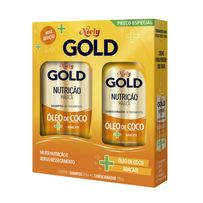 Kit Niely Gold Shampoo Nutrição Mágica 275ml + Condicionador Nutrição Mágica 175ml