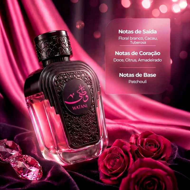 Al Wataniah Watani Pink Eau de Parfum - Perfume Feminino 100ml