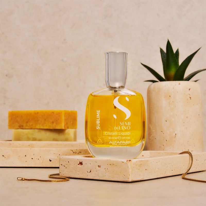Alfaparf Semi di Lino Sublime Cristalli Liquidi - Óleo Capilar 50ml