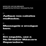 Kit Sebastian Professional No Breaker Shampoo Máscara (2 produtos)