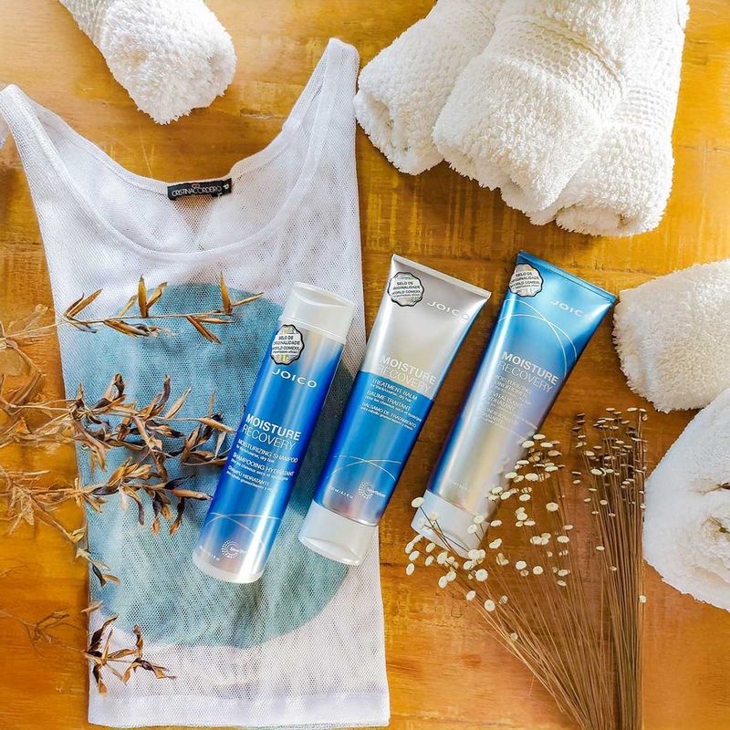 Joico Moisture Recovery  Shampoo 300ml Condicionador 250ml Mascara 250ml