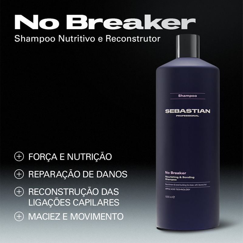 Sebastian Professional No Breaker - Shampoo 1L