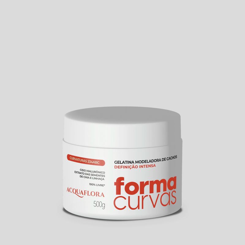 Kit Acquaflora Forma Curvas Shampoo Condicionador e Gelatina Intensa (3 produtos)
