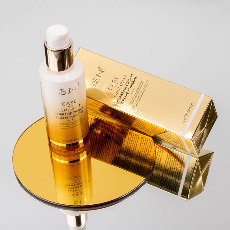 Kit Keune Care Keratin Smooth Shampoo Condicionador e Lumi Coat Supreme Cream (3 produtos)