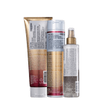 Joico K-PAK Color - Shampoo 300ml+Condicionador 250ml+Leave-in 200ml