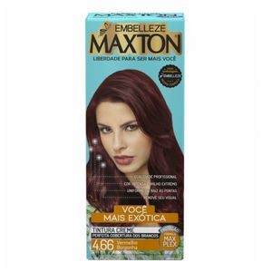Tintura Maxton Vermelhos 4.66 - Vermelho Borgonha