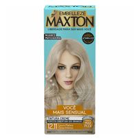 Tintura Maxton 12.11 - Louro Platinado Cinza