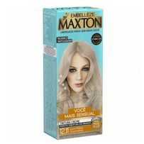 Tintura Maxton 12.11 - Louro Platinado Cinza