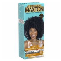 Tintura Creme Maxton 1.77 - Preto Azulado Intenso