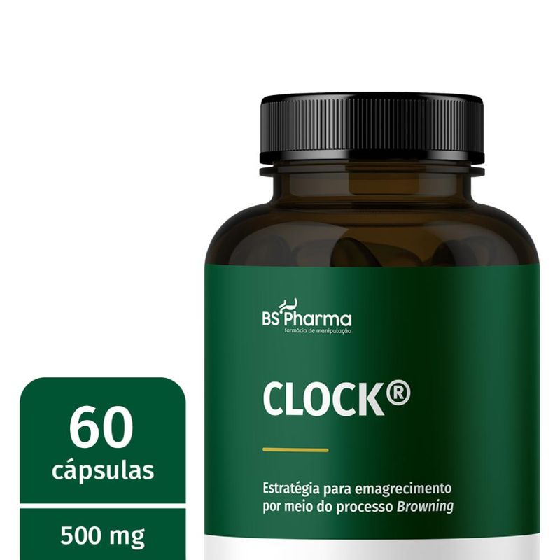 Clock 500 mg - 60 Cápsulas