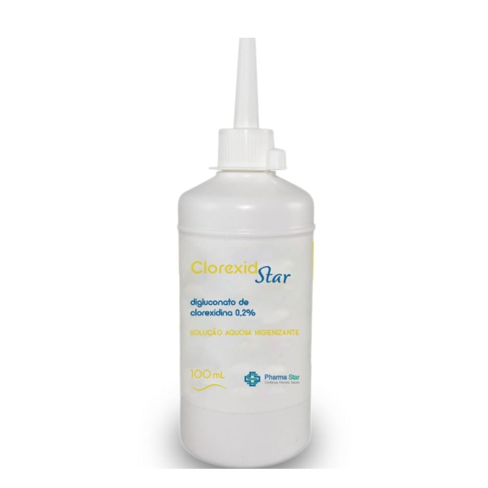 Solução Aquosa Higienizante Clorexid Star 100ml