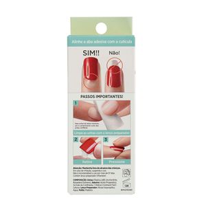 Unhas Autocolantes Impress Kiss Ny Self Love In Luv Curto 30 Unidades