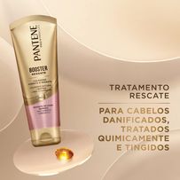 Máscara De Tratamento Pantene Booster Resgate Colágeno Hidrata & Resgata Dano Químico 90ml