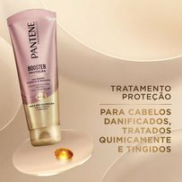 Máscara De Tratamento Pantene Booster Proteção Colágeno Hidrata & Resgata Pré E Pós Coloração 90ml