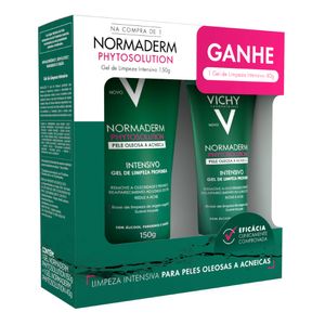 Kit Vichy Normaderm Gel De Limpeza Intesnsivo Phytosolution 150g + Gel De Limpeza Intesnsivo Phytosolution 40g