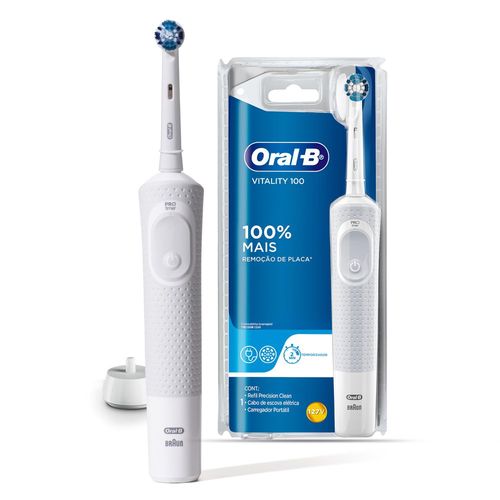 Escova Elétrica Oral-B Vitality Precision Clean 1 unidade