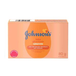 Sabonete em Barra Johnson's Baby Glicerinado 80g