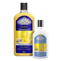 Kit Shampoo Tio Nacho Engrossador 415ml + Condicionador 200ml