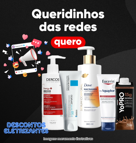 Os seus produtos favoritos com descontos imperdíveis!