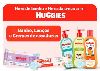 Huggies Wipes e Banho!