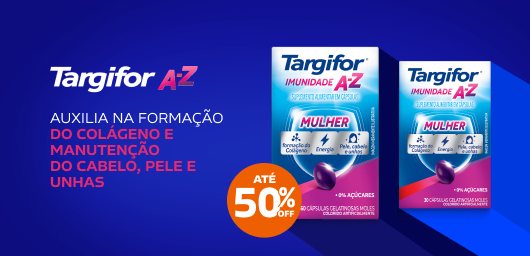 Targifor com até 50% Off!