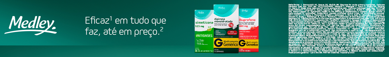 Medicamentos Medley com preços imperdíveis.