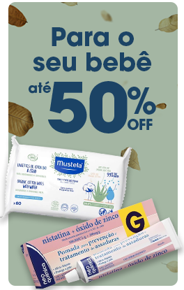 Proteja seu bebê com até 50% Off.