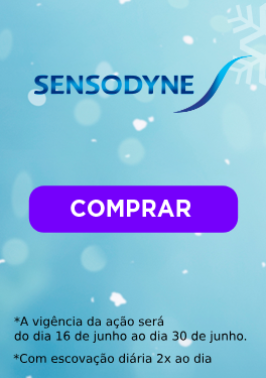 Inverno sem sensibilidade com Sensodyne.