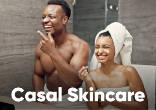 Tudo para o casal que ama skincare
