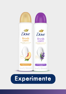 Experimente o novo Dove 2 em 1