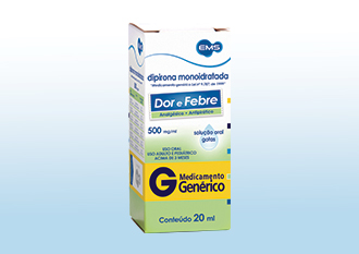 Dipirona em gotas 20ml EMS