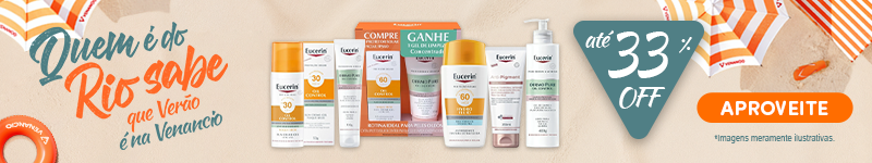 Eucerin com até 35% OFF. Aproveite!