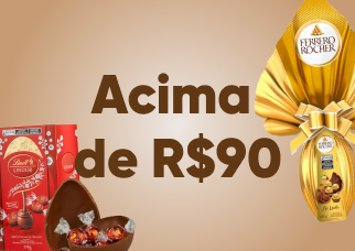 Acima de R$90