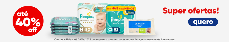 Aproveite as super ofertas do Mundo Infantil.