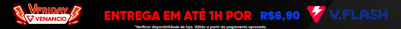 VFriday Black Friday 2025 - Entrega rápida com V.Flash - Drogaria Venancio
