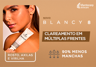 Blancy 8, clareador para rosto, axilas e virilha.
