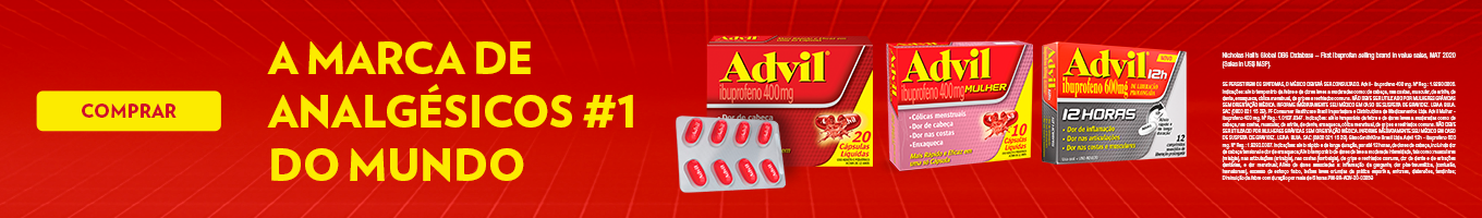 Advil, a marca de analgésicos #1 do mundo!