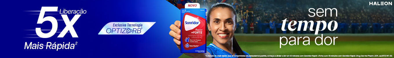 Conheça o novo Sonridor, com liberação 5x mais rápida. 