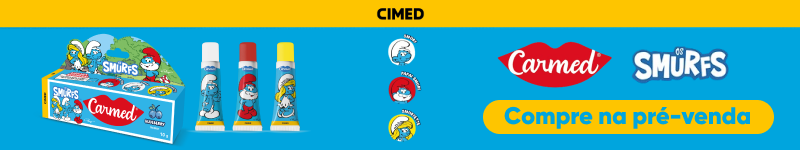 A pré venda do Carmed Smurfs começou! Corre pra garantir o seu