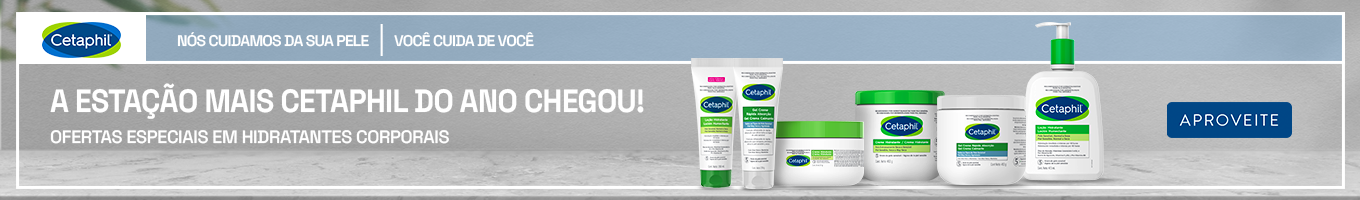 Mantenha a sua pele hidratada no inverno com Cetaphil.