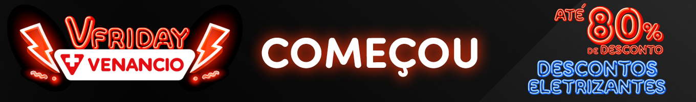 Aproveite nossa Vfriday com descontos de até 80%