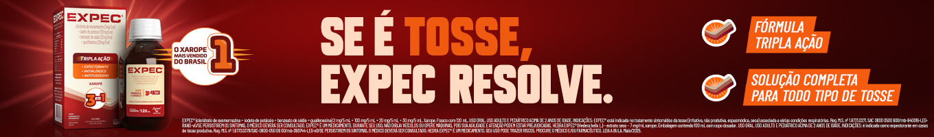 Se é tosse, expec resolve!