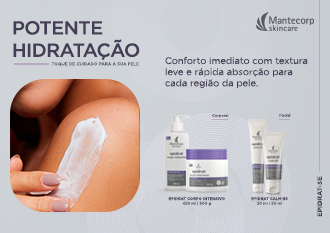 Mantenha a pele hidratada