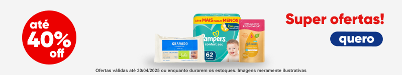 Aproveite as super ofertas do Mundo Infantil.
