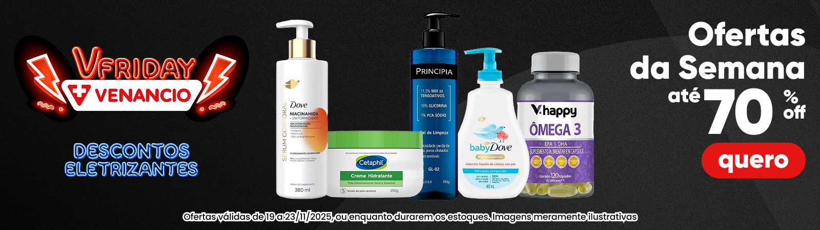 Descontos de até 70%. Aproveite nossas ofertas!