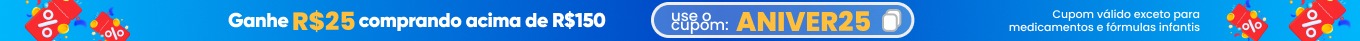 Cupom ANIVER25