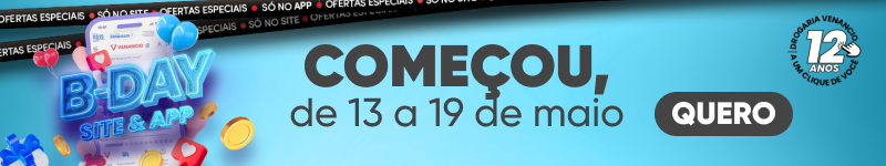 Confira todas as nossas ofertas de aniversário!
