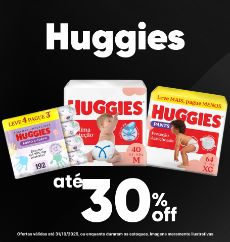 Huggies em Oferta